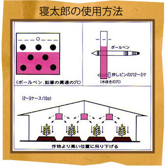 肥料/活力剤 ＞ 炭酸ガス発生剤のカテゴリー ＞ 炭酸ガス発生剤の寝太郎 1袋は光合成を促進し収穫増に期待できます!